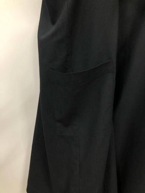 新品☆6L♪黒系♪裾からチュールフリルのぞくジャンパースカート♪☆g243_画像4