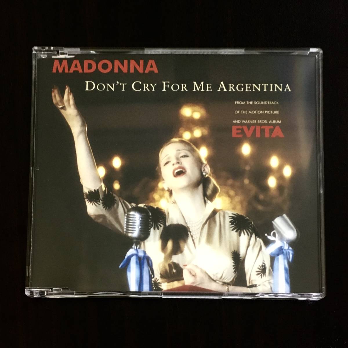 マドンナ　「 Don't Cry For Me Argentina 」　Madonna_画像1
