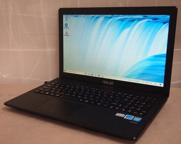 NoT145☆A(yù)SUS X551C 15.6型ノートパソコン Celeron 1007U 1.5GHz/メモリ4GB/HDD500GB完全消去済/SDVD/SDスロット?バッテリーNG☆