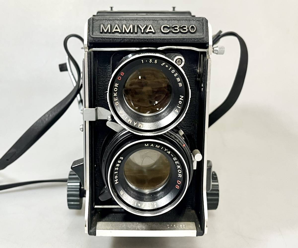 ☆4) MAMIYA C330 マミヤ 二眼レフ MAMIYA-SEKOR DS 105mm F3.5