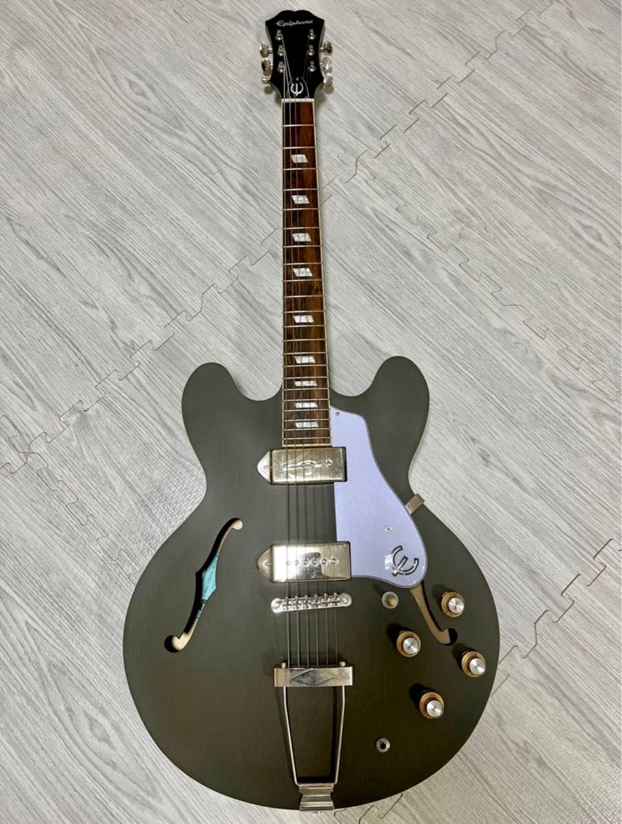 Epiphone / Casino Worn WOD (Worn Olive Drab) | noonanwaste.com