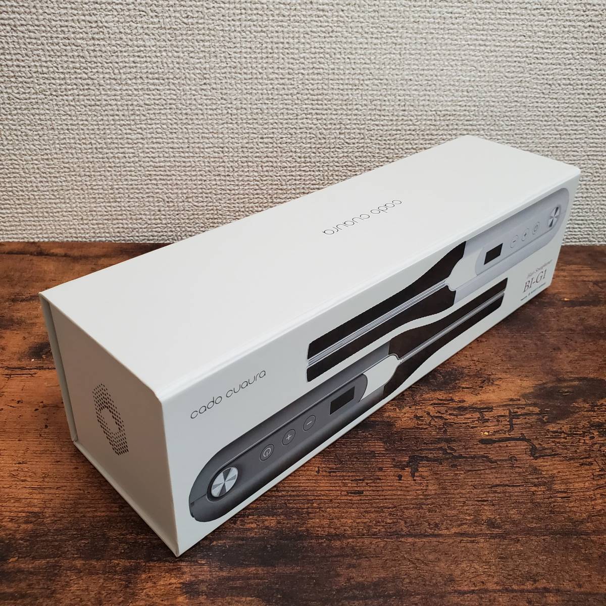 Yahoo!オークション - 新品未使用 cado cuaura ストレートヘアアイロン...