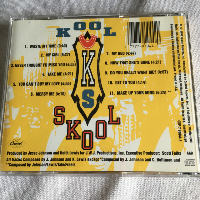 KOOL SKOOL「KOOL SKOOL」＊ミネアポリス出身のグループ、KOOL SKOOLが1990年にリリースした唯一のアルバム ＊Jesse Johnsonのプロデュース_画像2