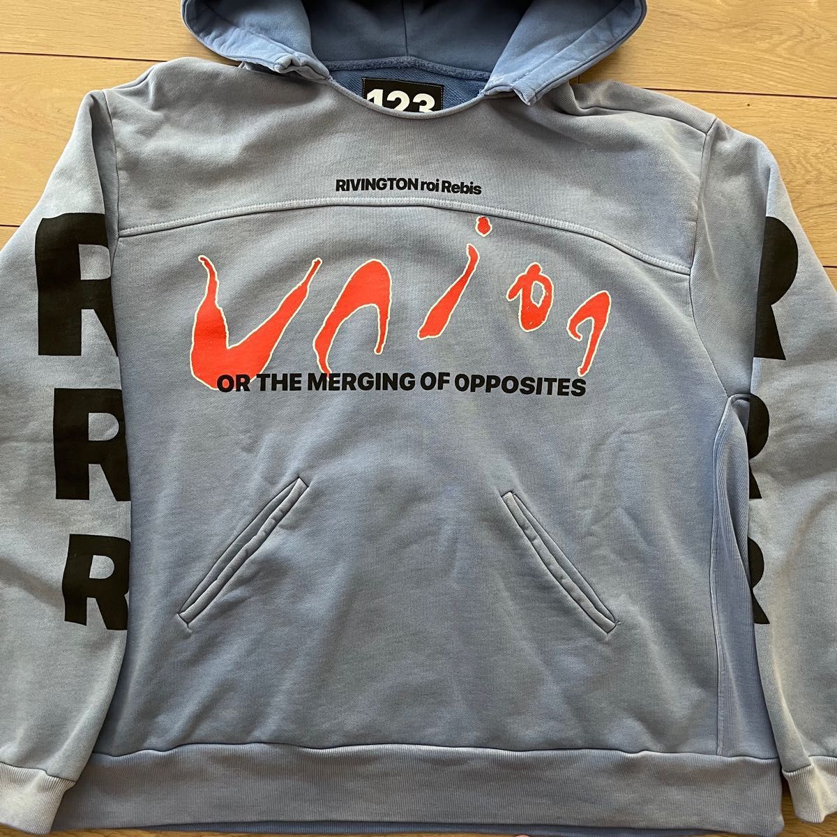新品 RRR123 RIVINGTON roi Rebis UNION size 1 パーカー hoodie
