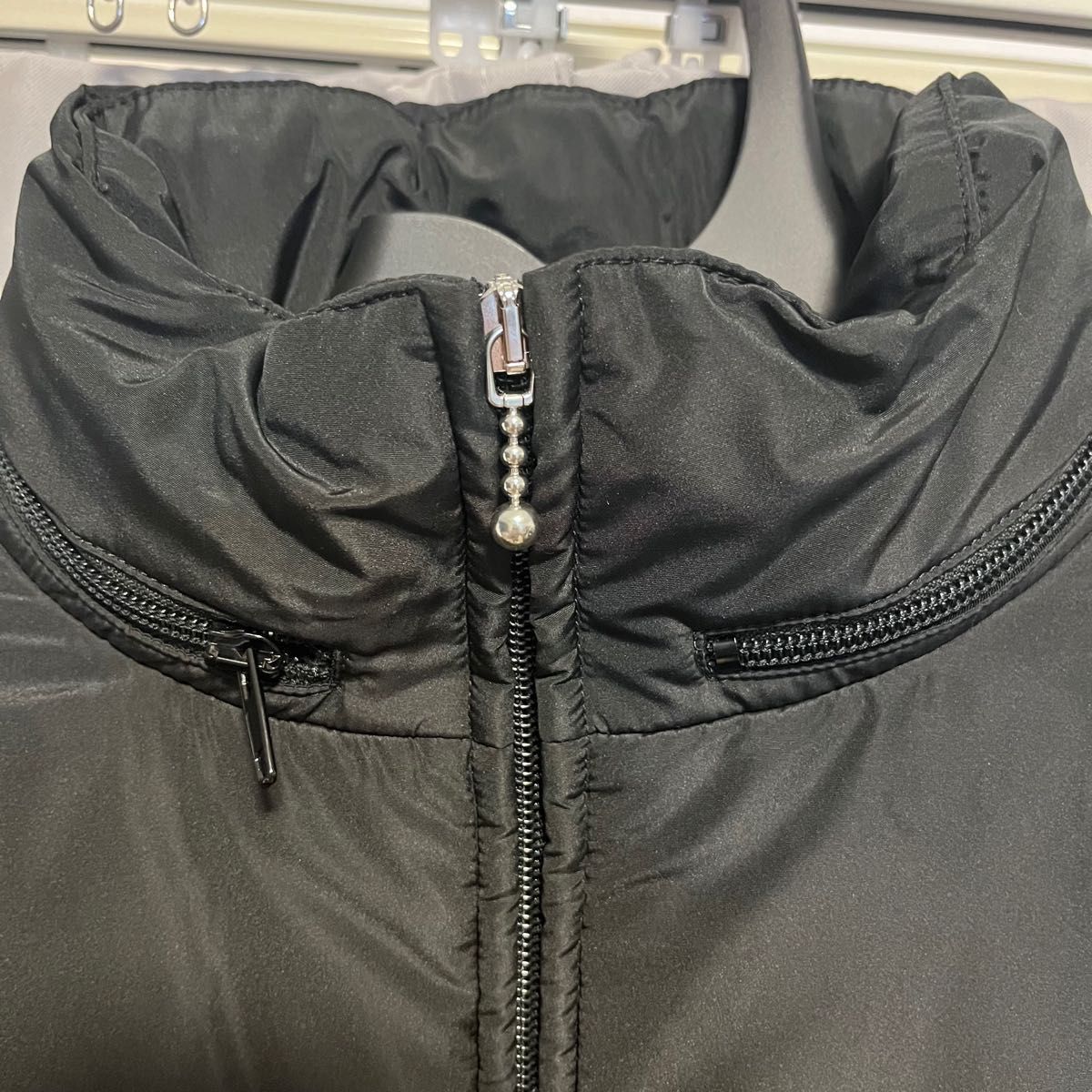 希少】BALENCIAGA ダウンジャケット 44 バックロゴ オーバーサイズ