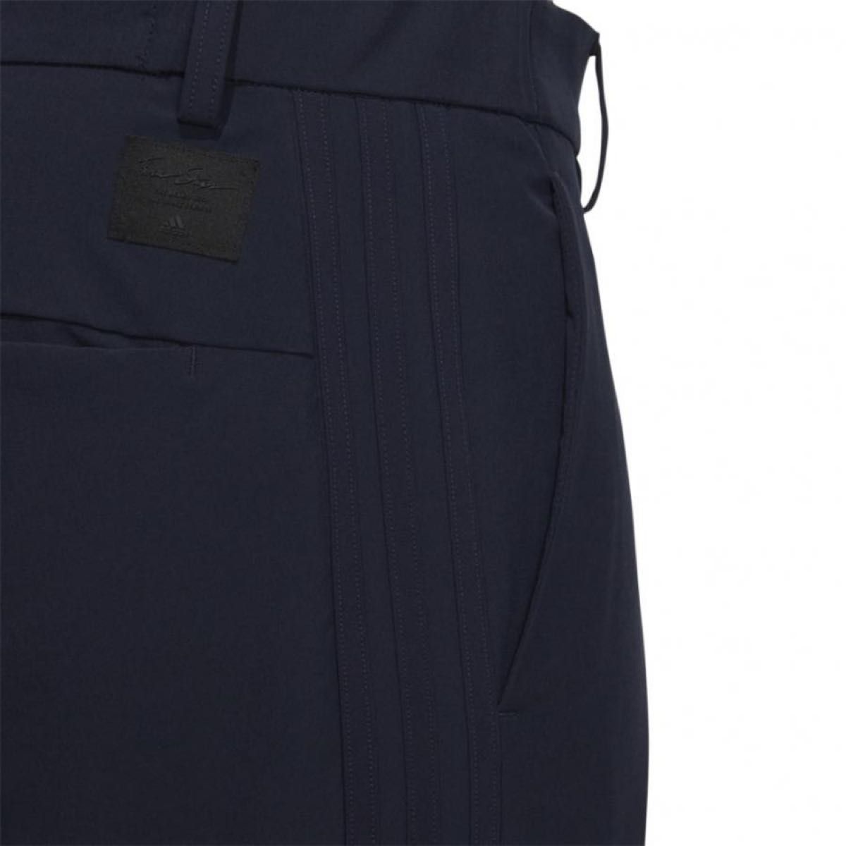 新品 adidas スーツ上下セット M テーラードジャケット ウーブンパンツ紺 スーツメンズ セットアップスーツ