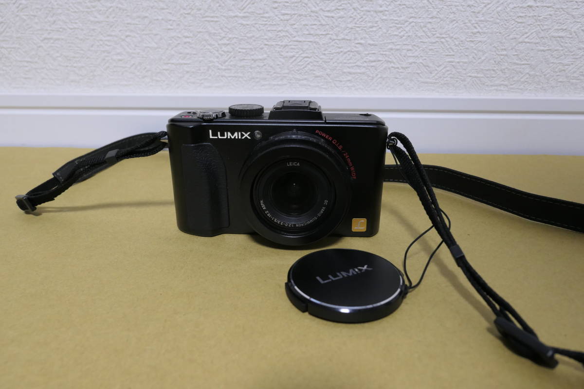 中古】Panasonic LUMIX DMC-LX5 純正レザーケース付 パナソニック