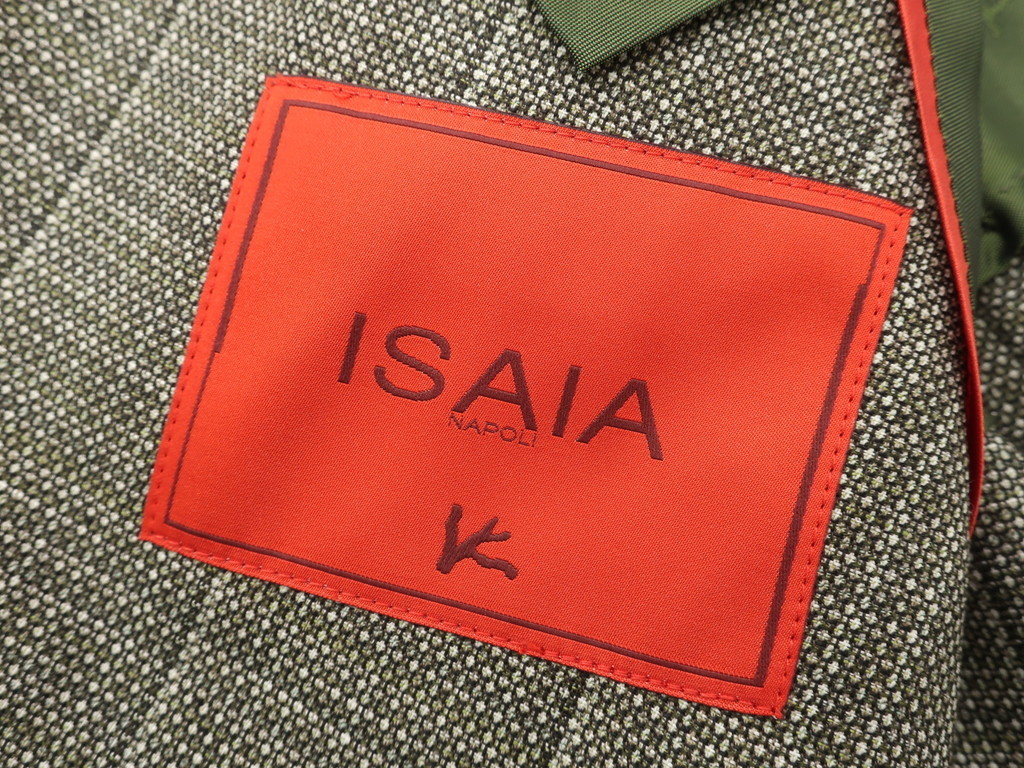 アウトレット イザイア ISAIA CORTINA コルティナ ウールリネン