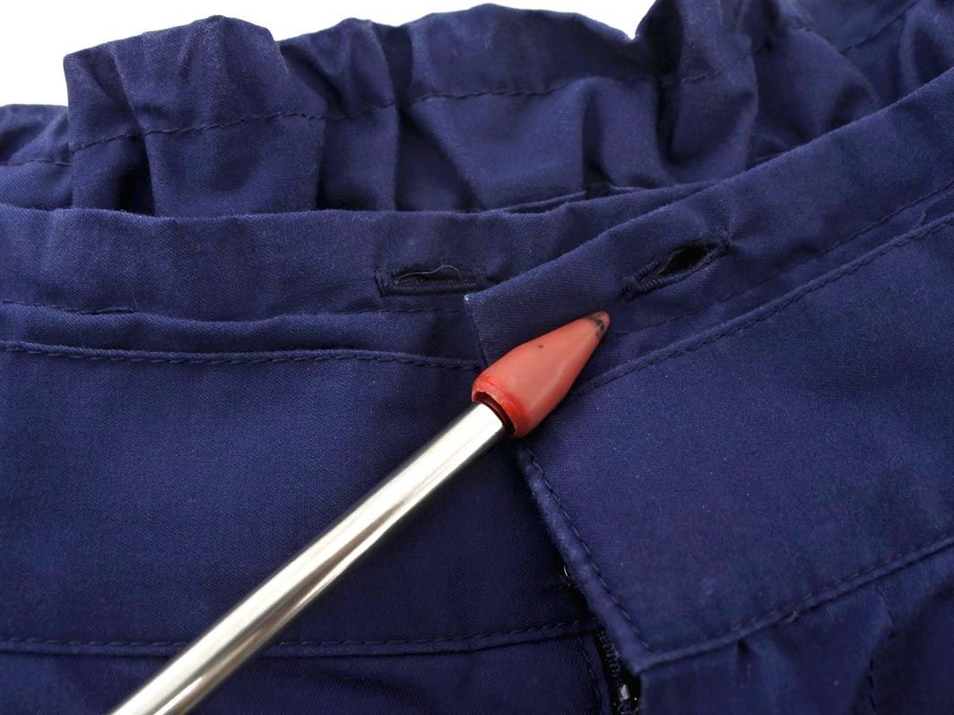 MAYSON GREY Mayson Grey tuck конические брюки size2/ темно-синий ## * dfa6 женский 