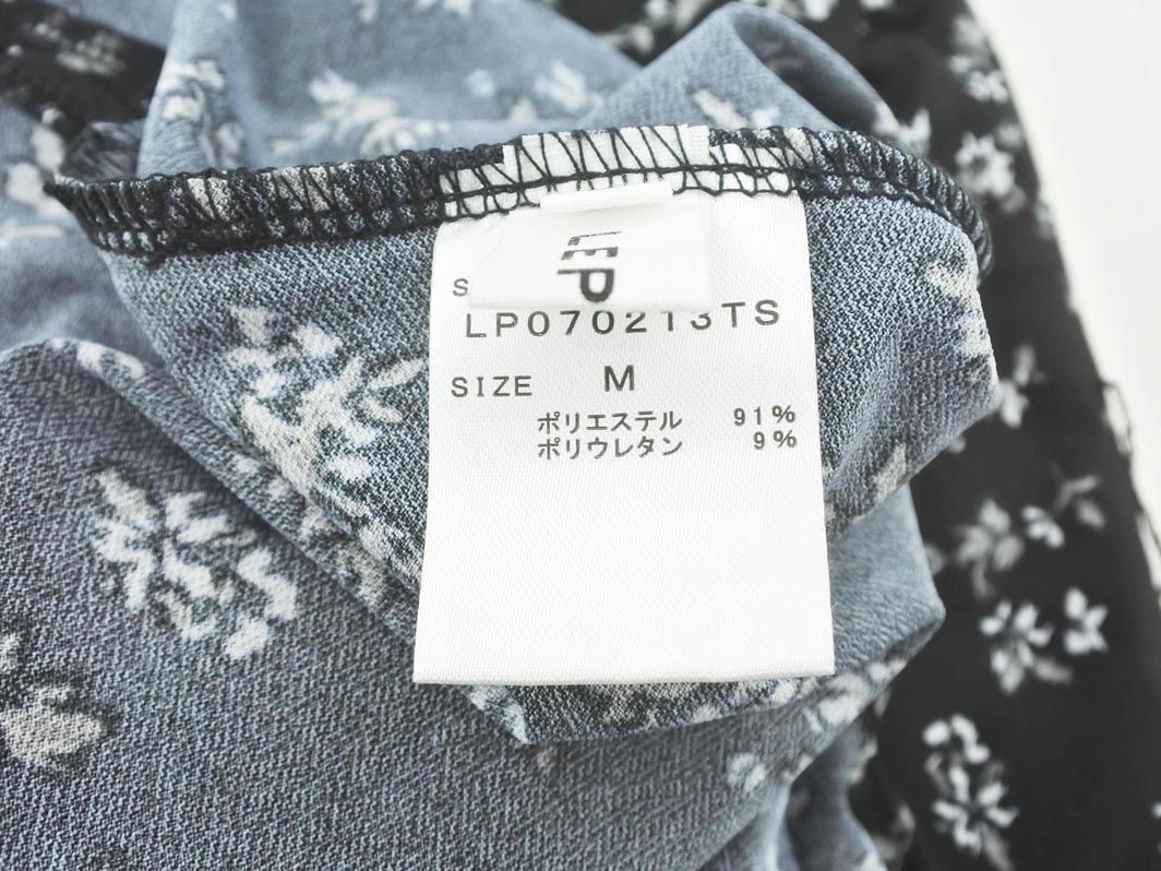  кошка pohs OK LEPSIMrepsi.m Lowrys Farm цветочный принт cut and sewn sizeM/ чёрный #* * dfa6 женский 