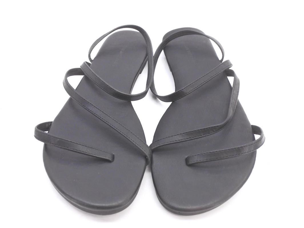 URBAN RESEARCH Urban Research Flat sandals size39(24.5cm rank )/ black #* * dfa7 lady's 