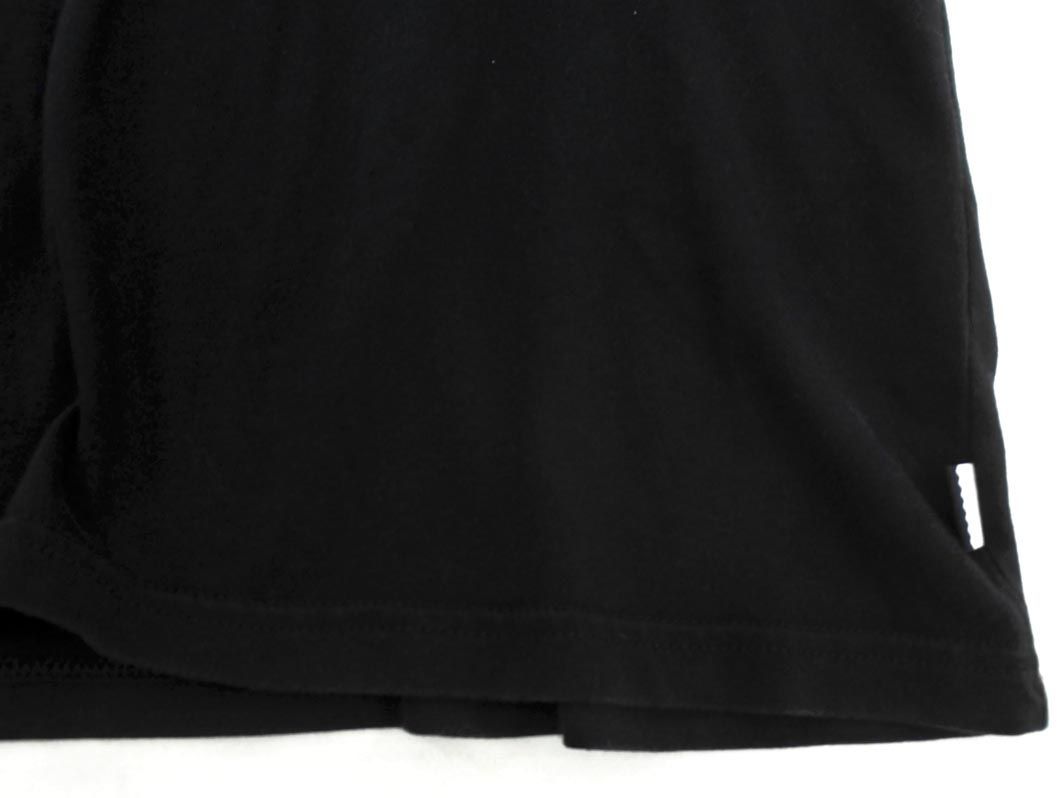 ネコポスOK adidas originals アディダスオリジナルス トレフォイルロゴ プリント Tシャツ sizeS/黒 ■◆ ☆ dfa9 メンズ_画像4