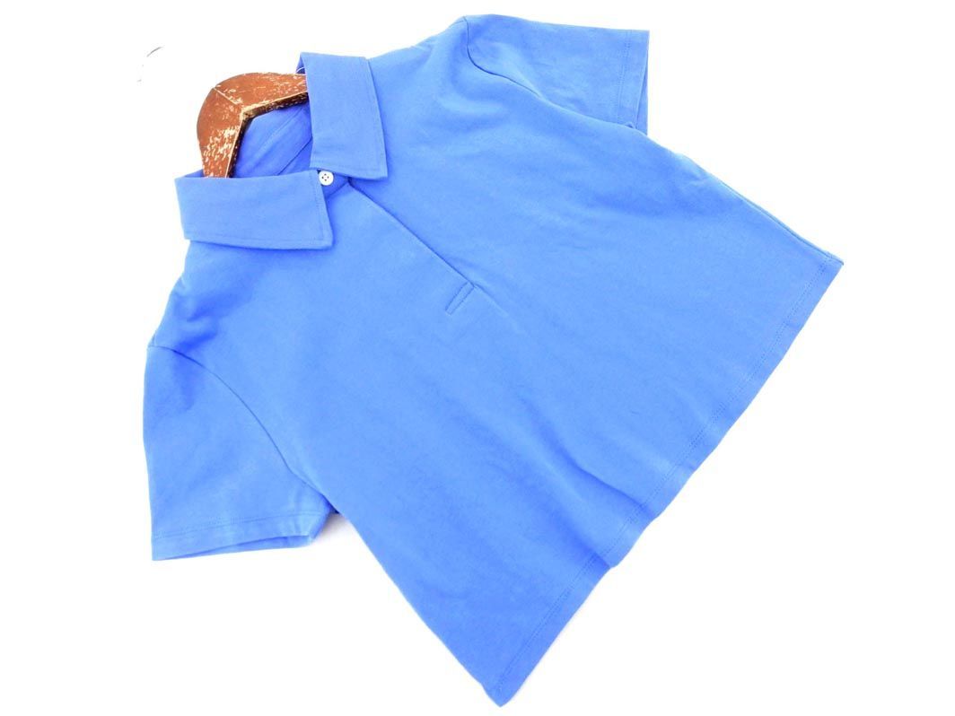 Cat Pos OK New Gap New Gap Колочная длина Polo рубашка Sizem/Blue ■ ◆ ☆ DFC0 Ladies