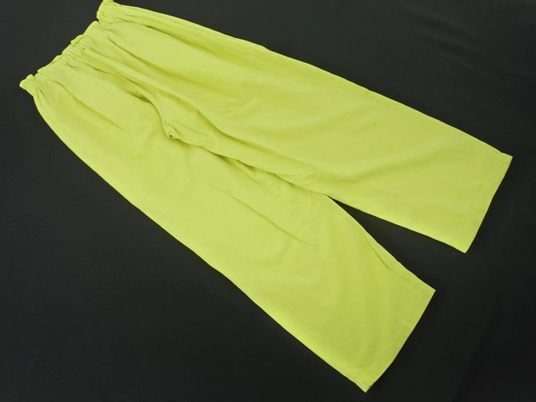  Moussy linen. легкий брюки size1/ желтый #* * dfc0 женский 