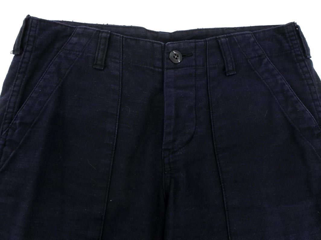  Beams Boy short pants size0/ navy blue #* * dfc3 lady's 