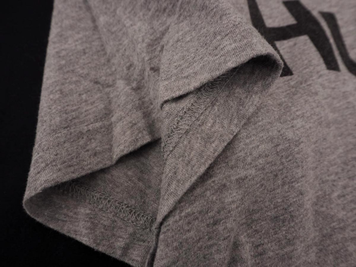 ネコポスOK Hurley ハーレー ロゴ ポケット Tシャツ sizeS/グレー ■◆ ☆ dfb3 メンズ_画像3
