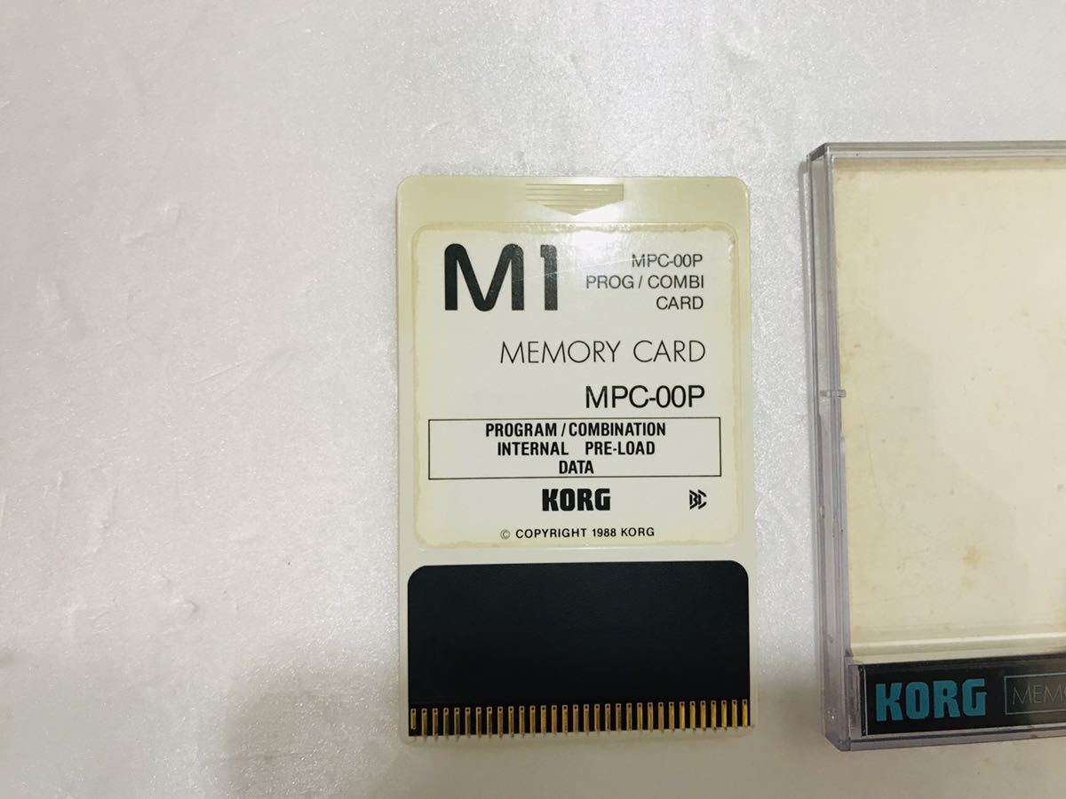 動作確認済】KORG シンセサイザー M1 MPC-00P メモリーカード｜PayPay