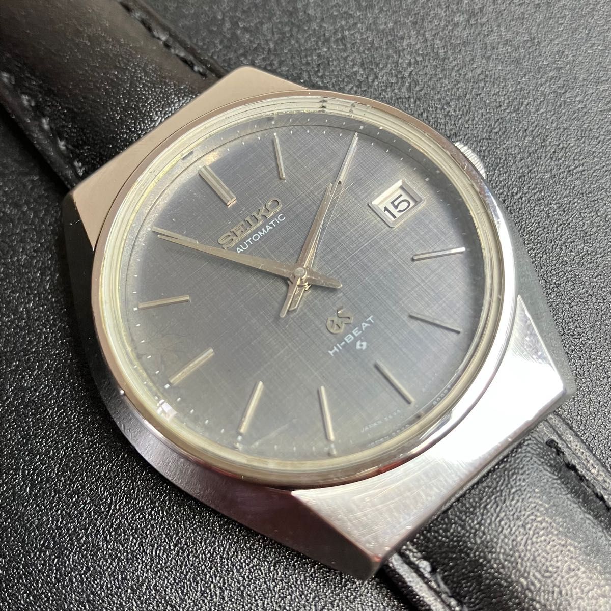 正規品 可動品】グランドセイコー 自動巻き 56GS メンズ 腕時計 グレー