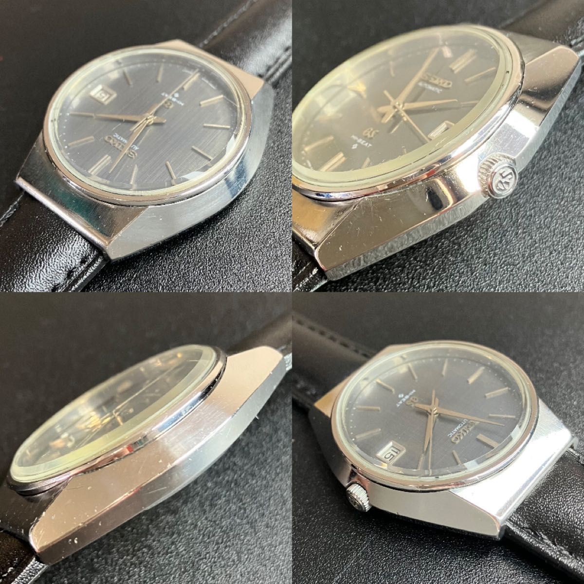 正規品 可動品】グランドセイコー 自動巻き 56GS メンズ 腕時計 グレー
