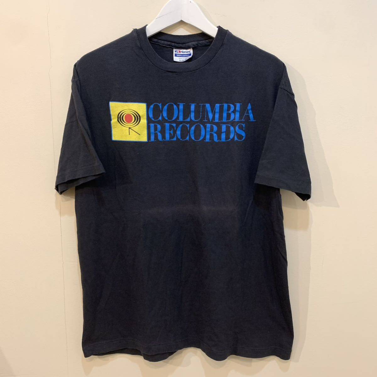 希少！80's vintage COLUMBIA RECORDS Tee コロムビア レコード tシャツ T SHIRT ビンテージ コロンビア 80s 90's 90s 80年代_画像1