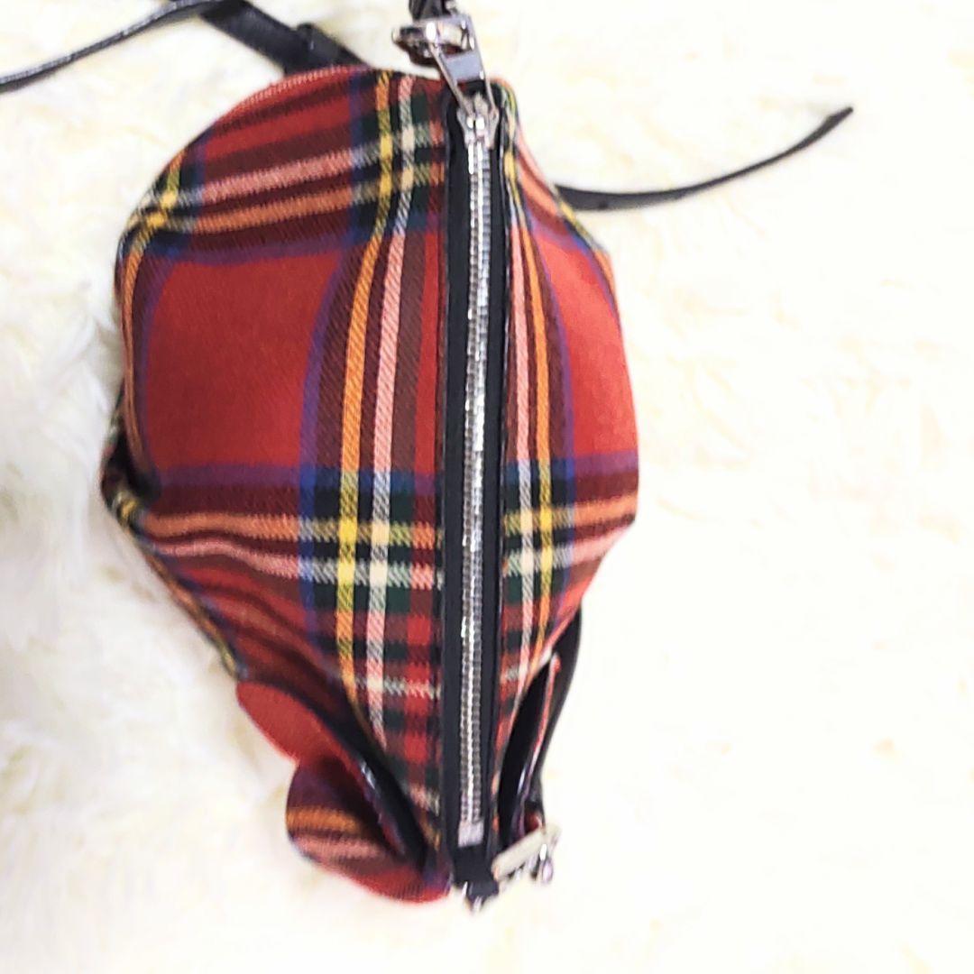 希少LOEWE ロエベ エレファント ショルダーバッグ レザー レッド
