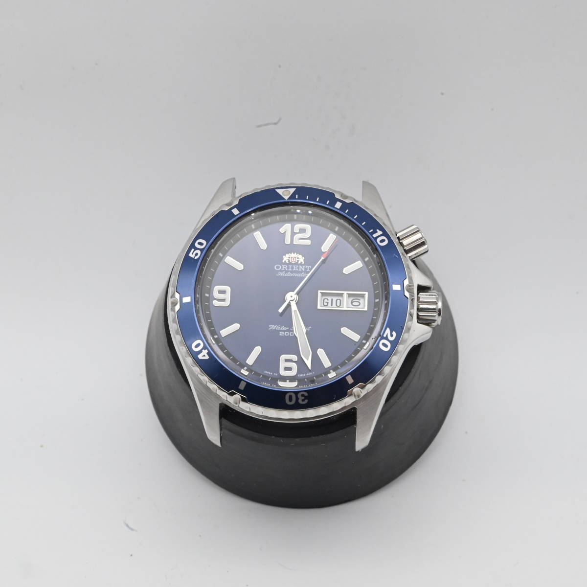 〇0329 【動作確認済み】腕時計　ORIENT オリエント　EM65-C4-A CA　稼働品 自動巻き 機械式 ダイバーズ 紺 ネイビー 200m防水