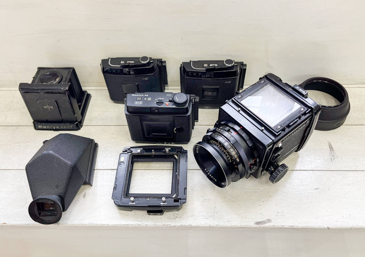 マミヤ Mamiya RB67 Pro S 127mm ファインダー等 セット