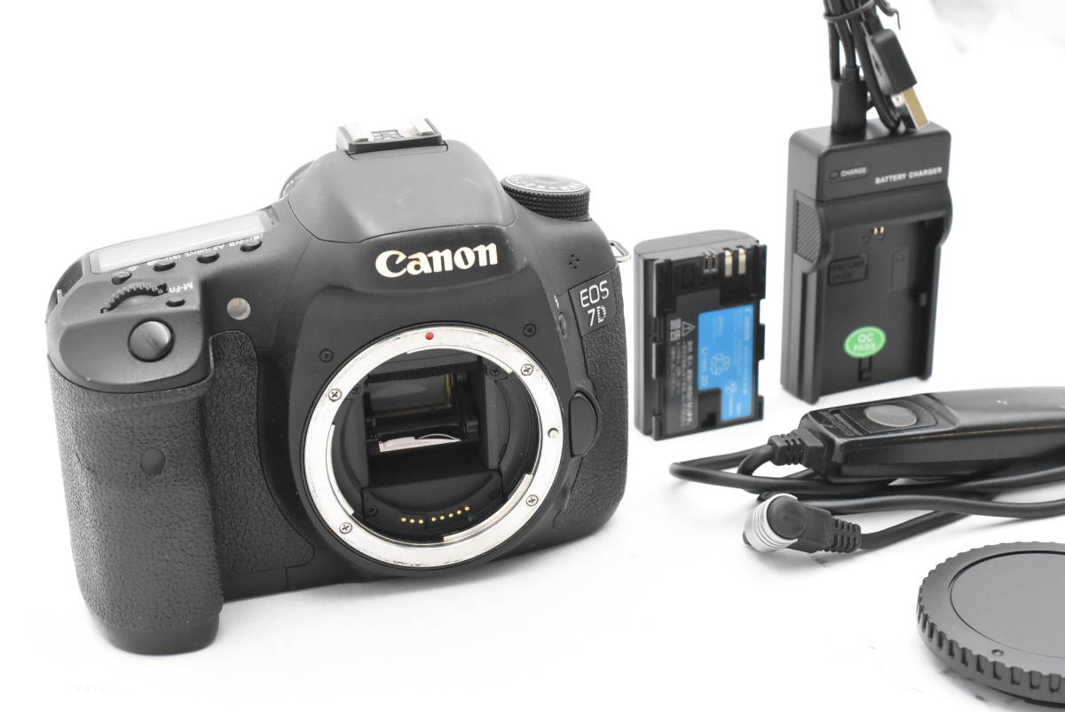 【大注目】 CANON キヤノン EOS 7D ブラックボディ デジタル一眼レフカメラ (t3419) キヤノン