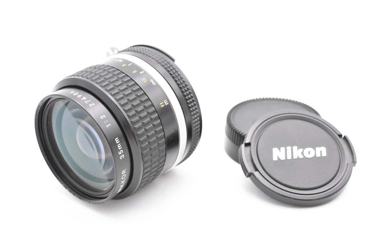 Nikon ニコン Ai-S NIKKOR 35mm F/2 マニュアルフォーカス レンズ (t3472)