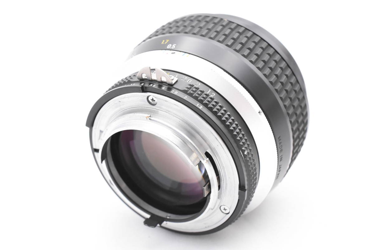 【防湿庫管理】Nikon ニコン AI-S Noct-NIKKOR 58mm F1.2 レンズ ★ピントも無限までしっかり合います (t3369)_画像5