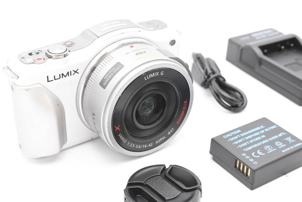 最新情報 X G Lumix + ホワイト DMC-GF5 Lumix パナソニック Panasonic