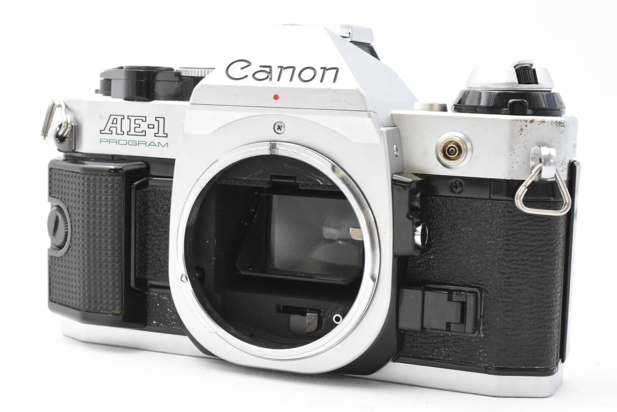 憧れの Canon キヤノン AE-1 Program シルバーボディ フィルムカメラ