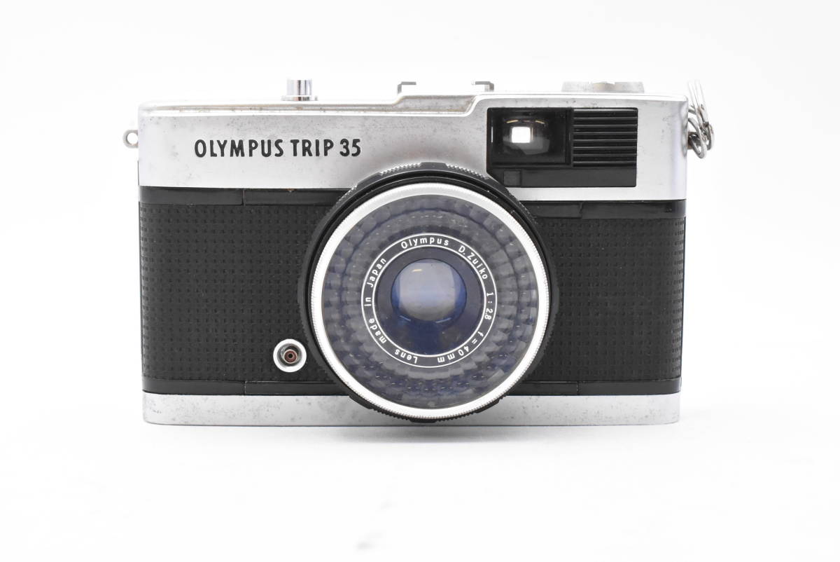 OLYMPUS オリンパス TRIP 35 シルバーボディ フィルムカメラ コンパクトカメラ (t3747)