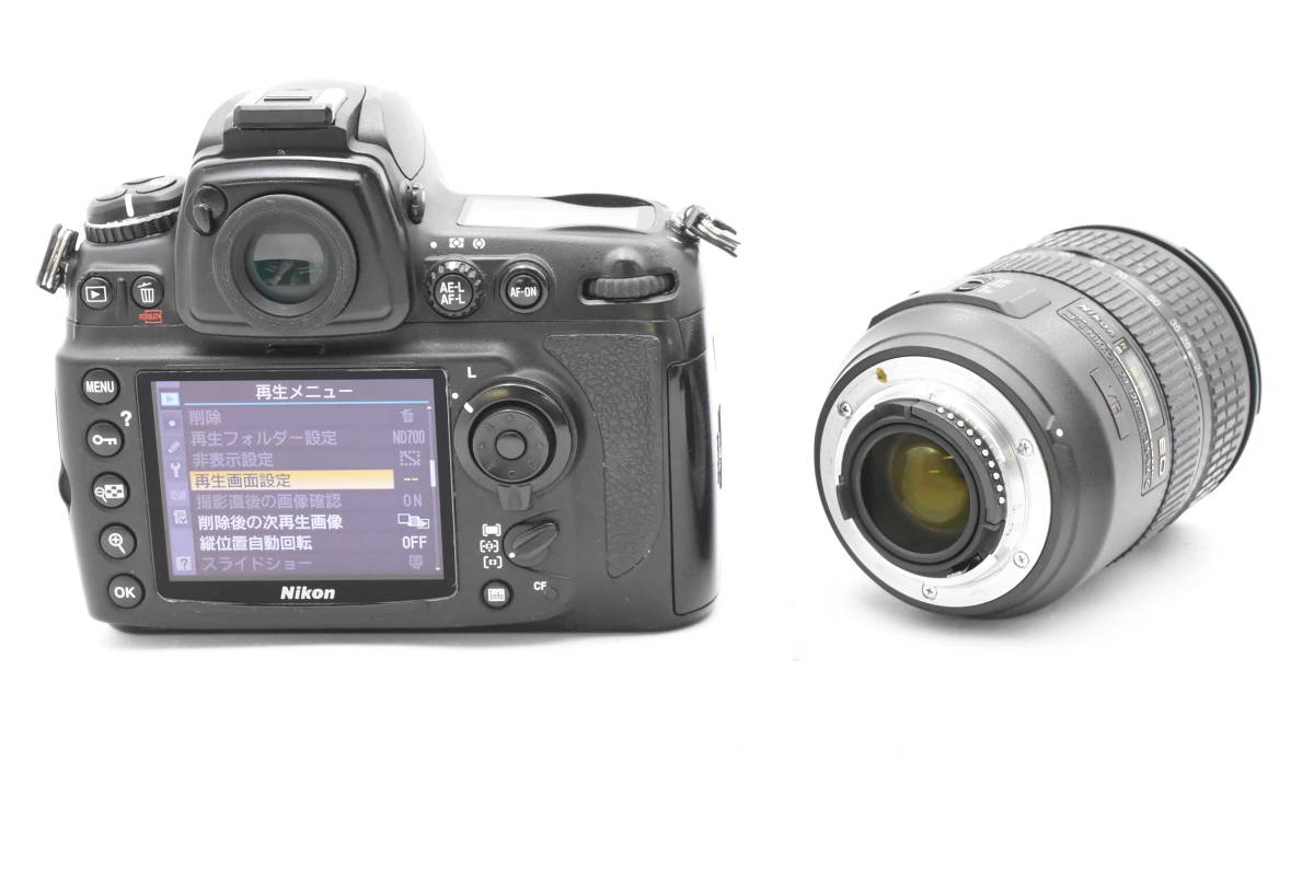 Nikon ニコン D700 ブラックボディ デジタル一眼レフカメラ + AF-S 24-120mm F/3.5-5.6 G VR レンズ (t3909)