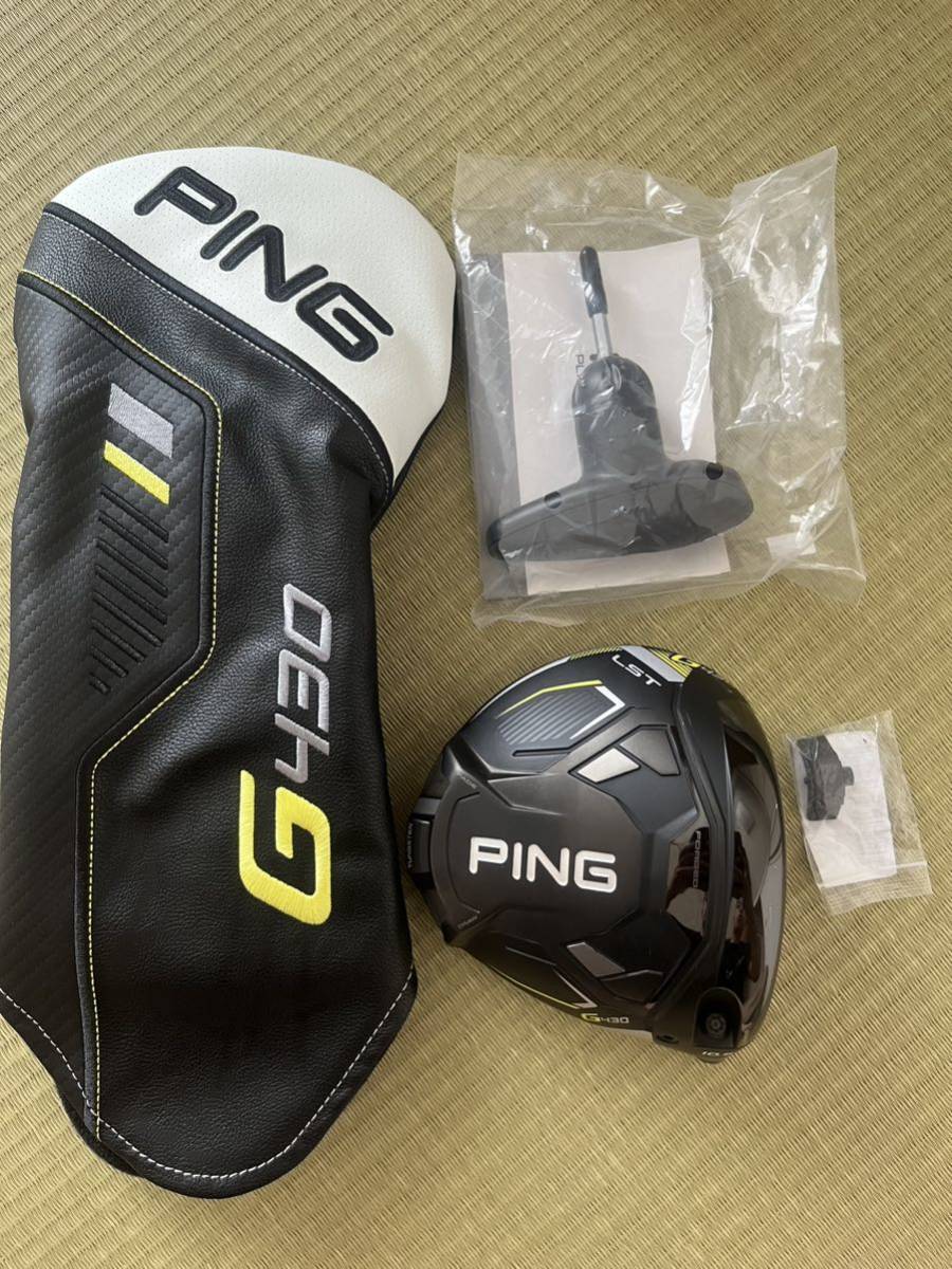 PING ピン G430 LST10.5度 ドライバー ヘッド、17gウエイト、レンチ