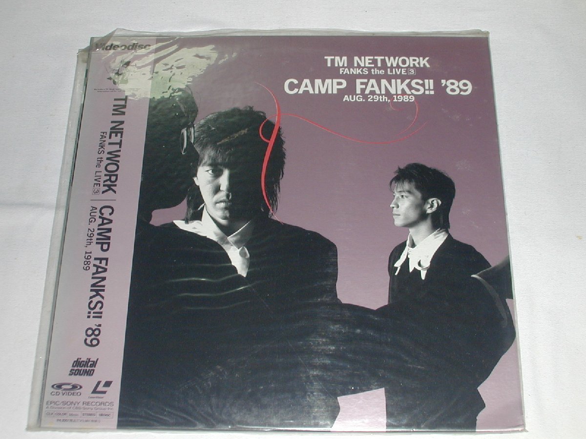 （ＬＤ：レーザーディスク）TM NETWORK/FANKS the LIVE3 CAMP FANKS!! '89【中古】_画像1