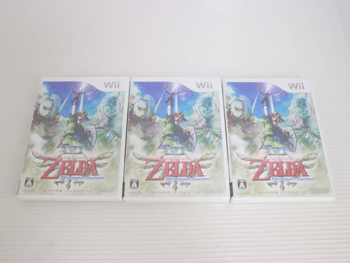 1円 任天堂/Nintendo Wii ソフト ゼルダの伝説 スカイウォードソード