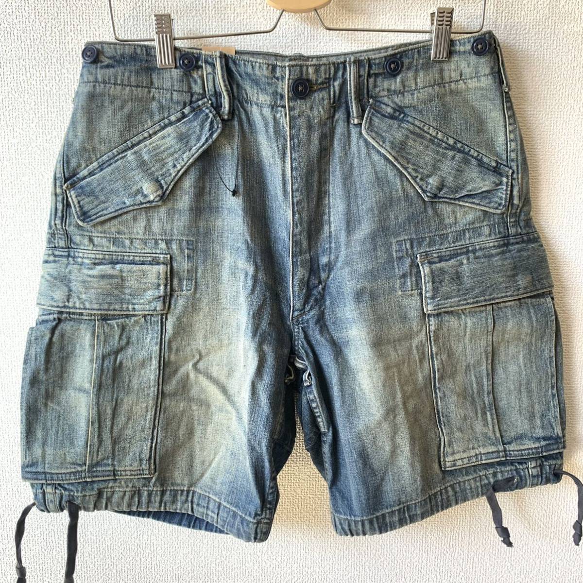 ー品販売 SHORTS CARGO DENIM RRL×ロンハーマン [新品未使用品] デニム