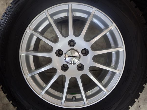 M 送料無料 純正ボルト対応 weds アーヴィン 16 5H112 6.5J+30 ダンロップ ウインターマックス 215/65R16 VW ティグアン アウディQ3_画像3