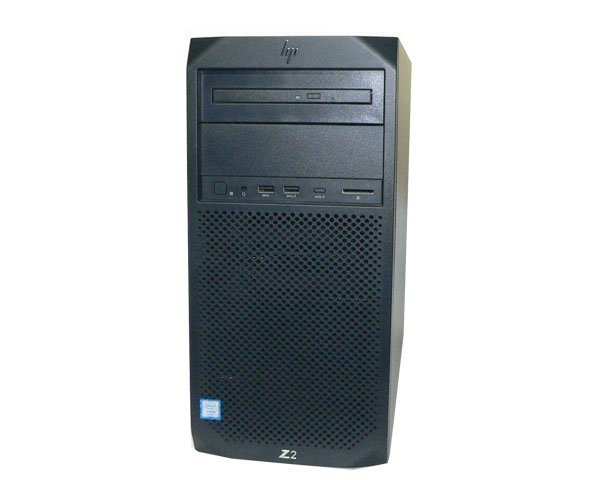 Windows10 Pro 64bit HP Z2 Tower G4 Workstation (2YW27AV) Xeon E-2174G 3.8GHz メモリ 32GB HDD 1TB(SATA)+SSD 512GB(M.2) Quadro P4000
