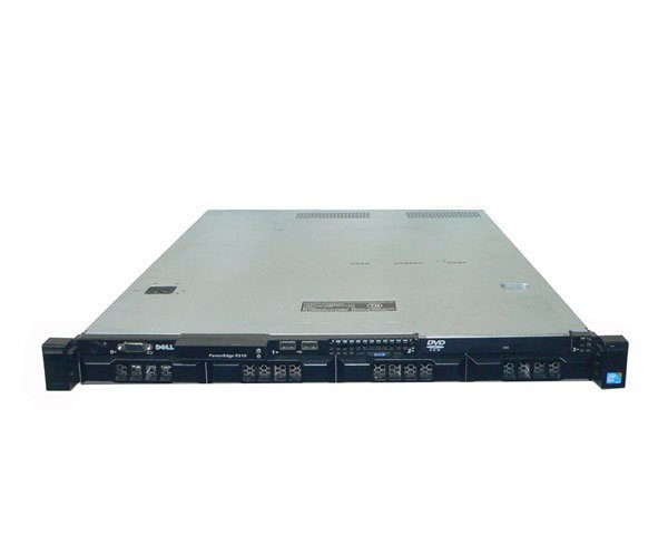 DELL PowerEdge R310 Xeon X3430 2.4GHz メモリ 4GB HDD 250GB×1(SATA 3.5インチ) DVD-ROM