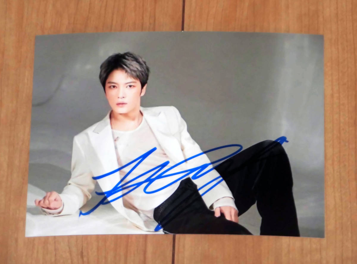  Jaejoong * средний steel фотография ①* автограф автограф 