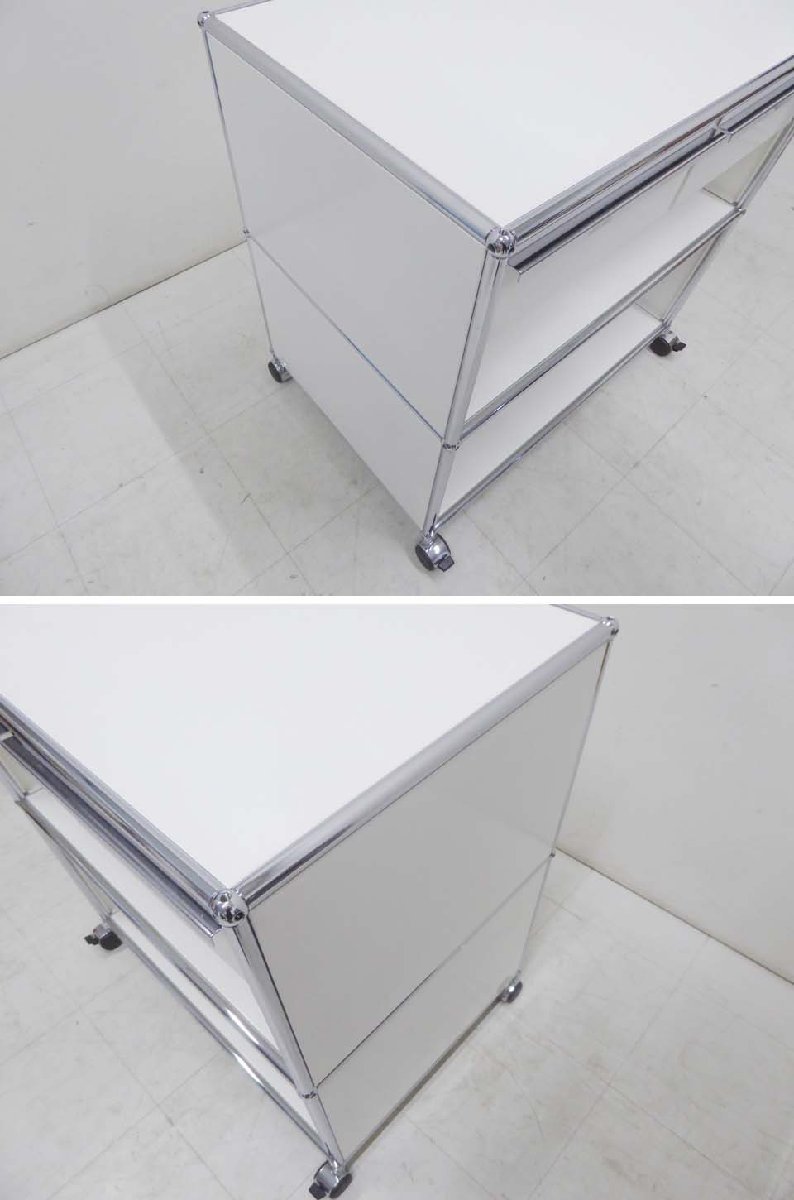 正規品□USM Haller USMハラー□コンソール ガラス天板 デスク