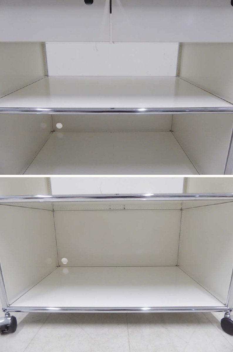 正規品□USM Haller USMハラー□コンソール ガラス天板 デスク
