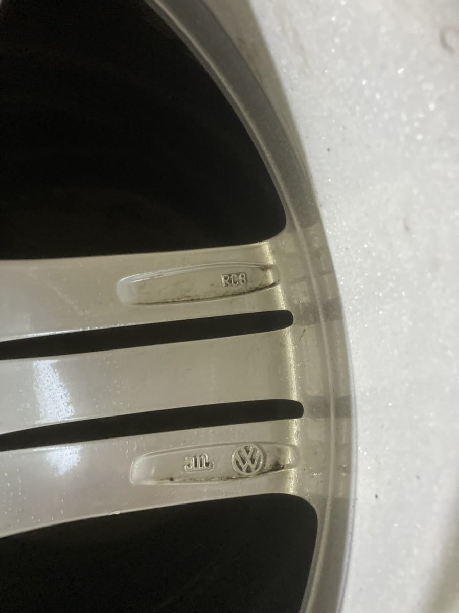 美品!VW 純正 フォルクスワーゲン純正 18インチ アルミホイール 品