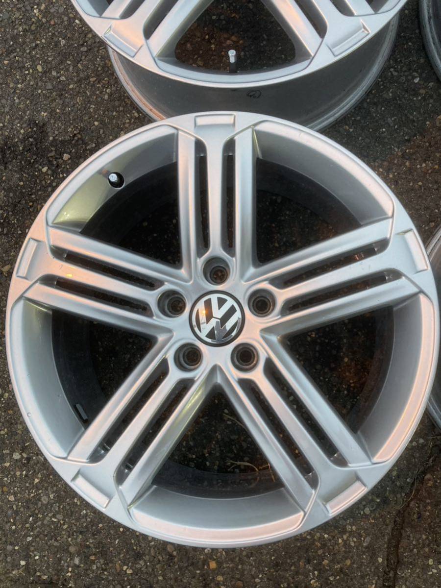 美品!VW 純正 フォルクスワーゲン純正 18インチ アルミホイール 品
