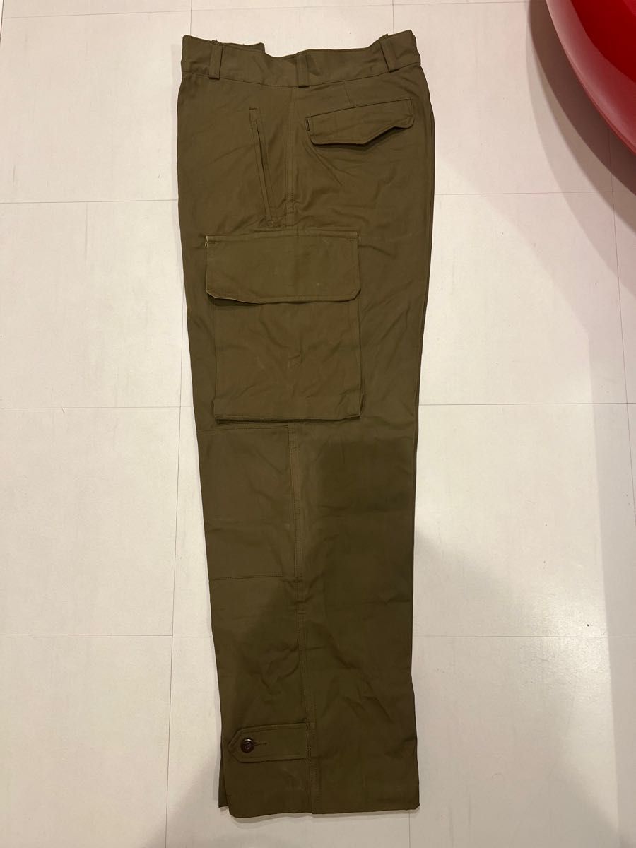 21 フランス軍 M47 カーゴパンツ Hopsack デッドストック 未使用 21 フランス軍 M47 カーゴパンツ Hopsack デッドストック 未使用