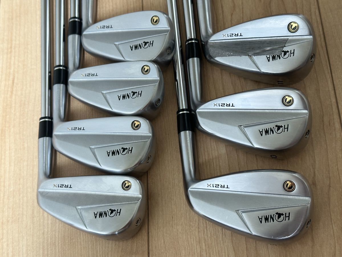 ☆超美品☆ 送料込 ホンマ TR21X アイアン7本セット(#5〜#11