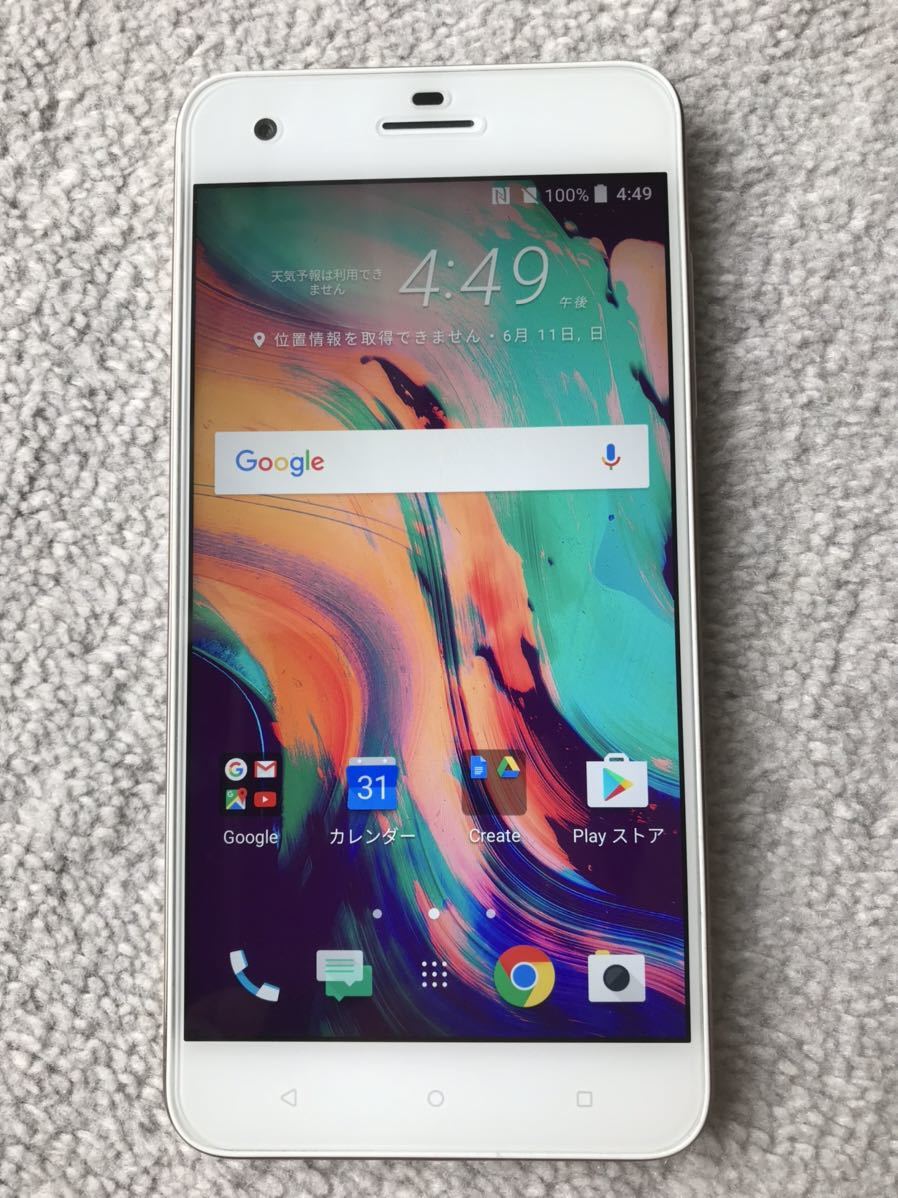 当社の HTC Desire 10 Pro☆simフリー☆デュアルsim☆ホワイト Android