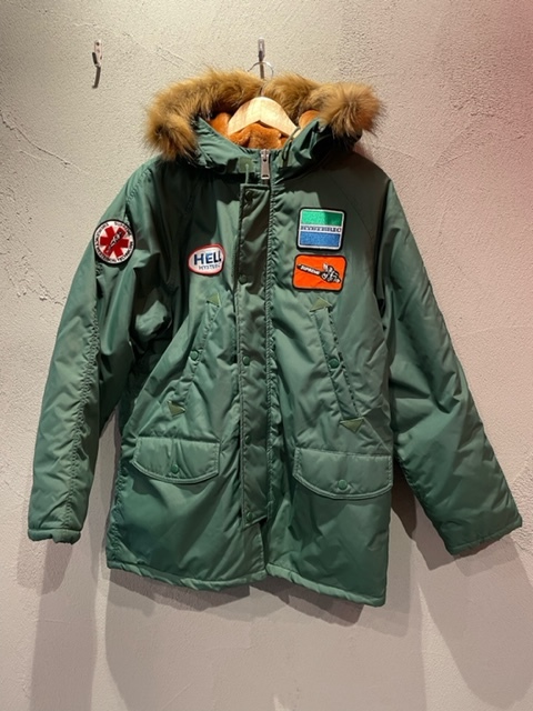 ほぼ新品！　Supreme HYSTERIC GLAMOUR N-3B Parka Work Green S シュプリーム ヒステリックグラマー N3B 　送料無料！_画像1